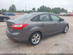 2014 Ford Focus Se Gray vin: 1FADP3F29EL400402