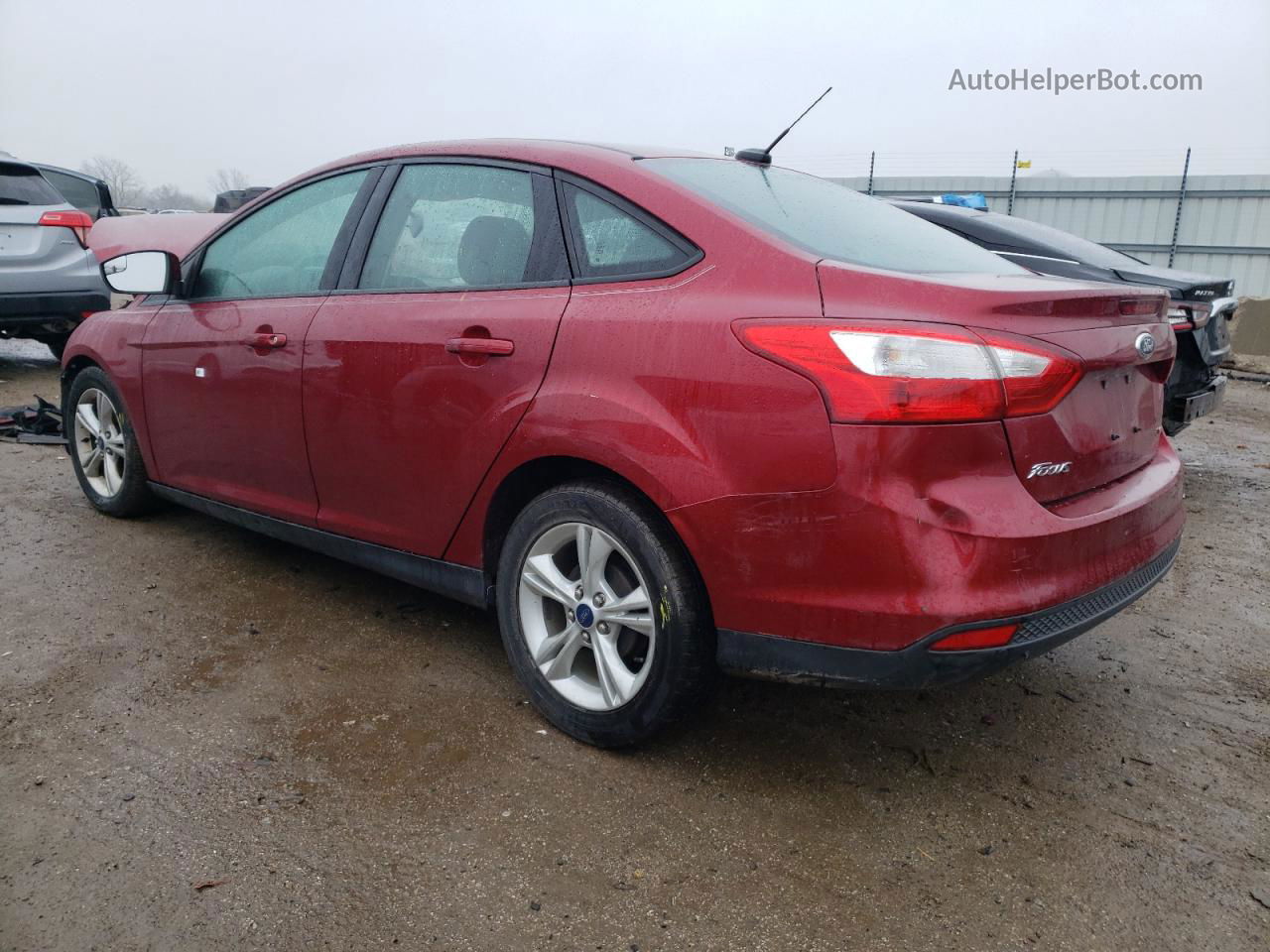 2014 Ford Focus Se Серый vin: 1FADP3F29EL425199