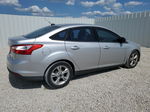 2014 Ford Focus Se Silver vin: 1FADP3F29EL448112