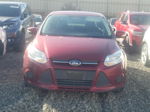 2014 Ford Focus Se Red vin: 1FADP3F29EL454377