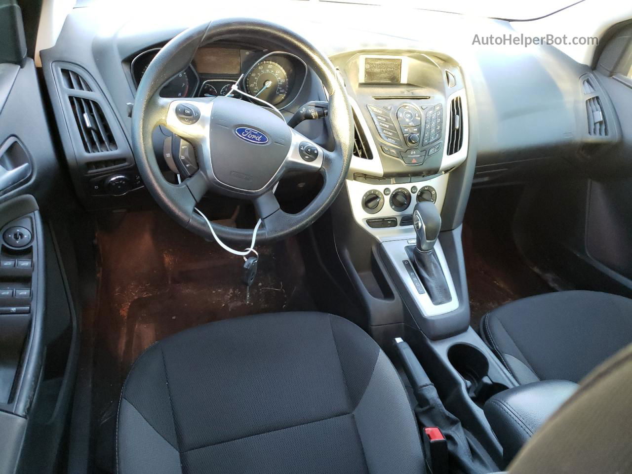 2014 Ford Focus Se Красный vin: 1FADP3F29EL454377