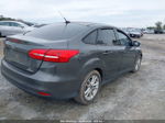 2015 Ford Focus Se Gray vin: 1FADP3F29FL214151