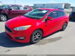 2015 Ford Focus Se Red vin: 1FADP3F29FL220046