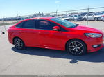 2015 Ford Focus Se Red vin: 1FADP3F29FL220046