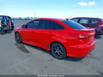 2015 Ford Focus Se Red vin: 1FADP3F29FL220046