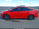 2015 Ford Focus Se Red vin: 1FADP3F29FL220046