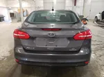 2015 Ford Focus Se Gray vin: 1FADP3F29FL239924