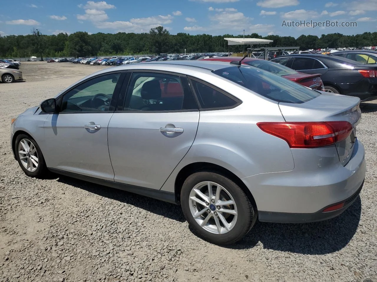 2015 Ford Focus Se Silver vin: 1FADP3F29FL269926