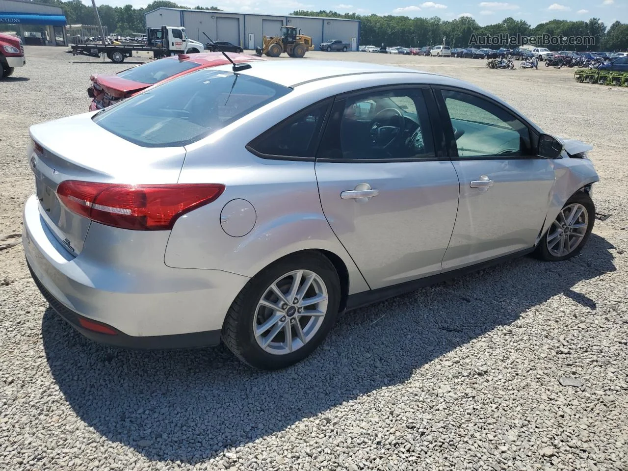 2015 Ford Focus Se Silver vin: 1FADP3F29FL269926