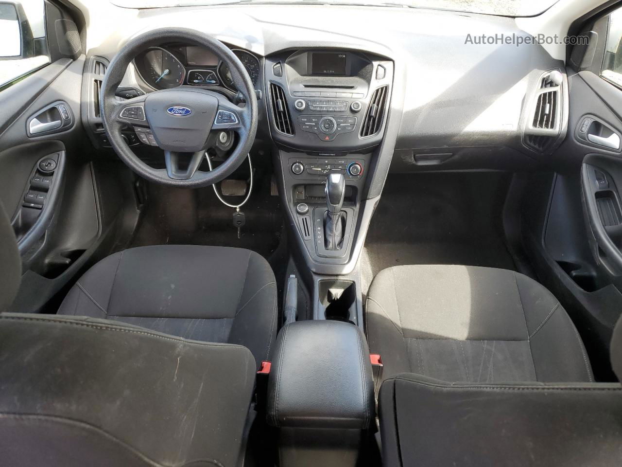 2015 Ford Focus Se Белый vin: 1FADP3F29FL301533