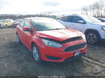 2015 Ford Focus Se Red vin: 1FADP3F29FL345886