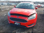 2015 Ford Focus Se Red vin: 1FADP3F29FL345886