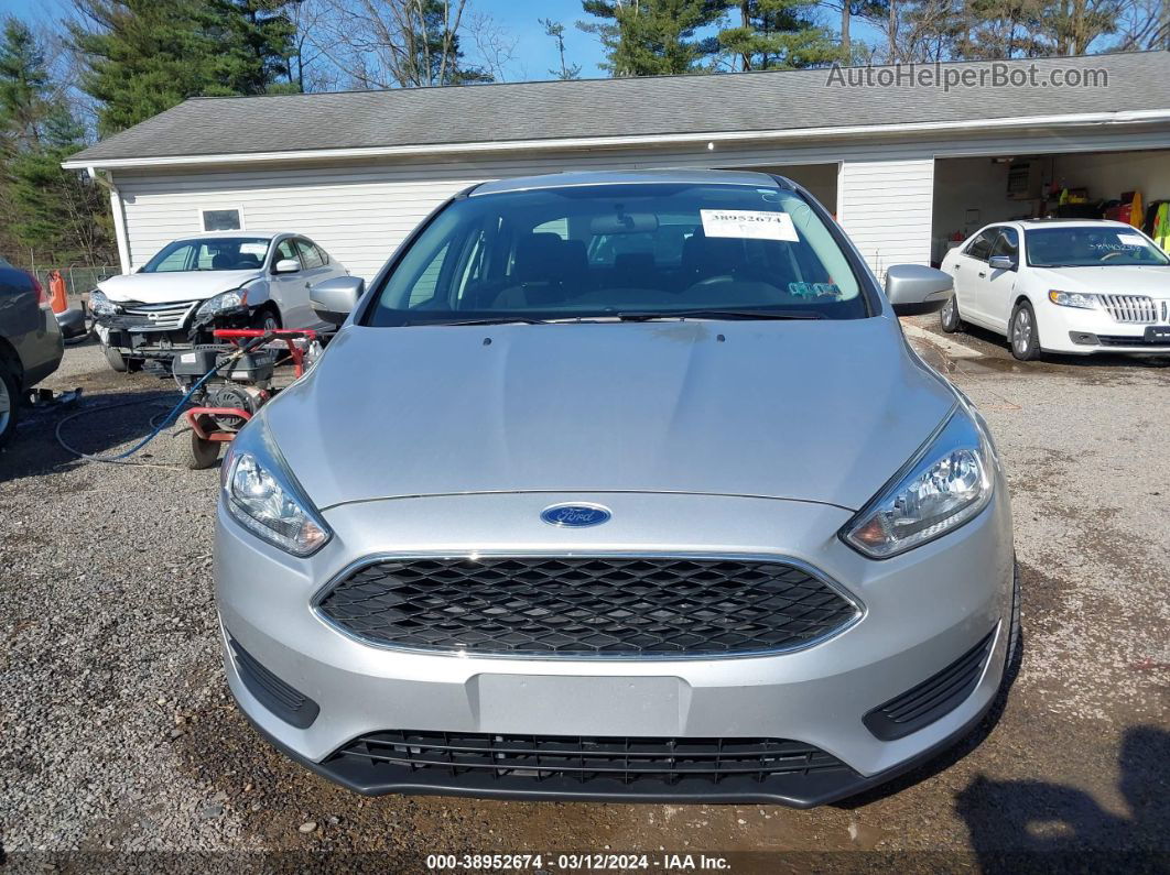 2015 Ford Focus Se Silver vin: 1FADP3F29FL366155