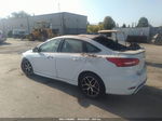 2016 Ford Focus Se White vin: 1FADP3F29GL230819