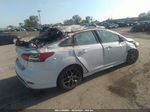 2016 Ford Focus Se White vin: 1FADP3F29GL230819