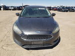 2016 Ford Focus Se Gray vin: 1FADP3F29GL374337