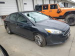 2018 Ford Focus Se Black vin: 1FADP3F29JL266419