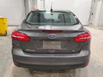 2018 Ford Focus Se Gray vin: 1FADP3F29JL267201