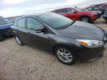 2018 Ford Focus Se Gray vin: 1FADP3F29JL286167