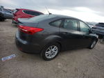 2018 Ford Focus Se Gray vin: 1FADP3F29JL286167