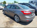 2013 Ford Focus Se Gray vin: 1FADP3F2XDL130935