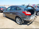 2013 Ford Focus Se Gray vin: 1FADP3F2XDL144835