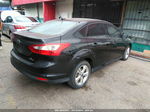 2013 Ford Focus Se Black vin: 1FADP3F2XDL233823