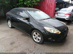 2013 Ford Focus Se Black vin: 1FADP3F2XDL233823