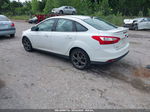 2013 Ford Focus Se White vin: 1FADP3F2XDL291074