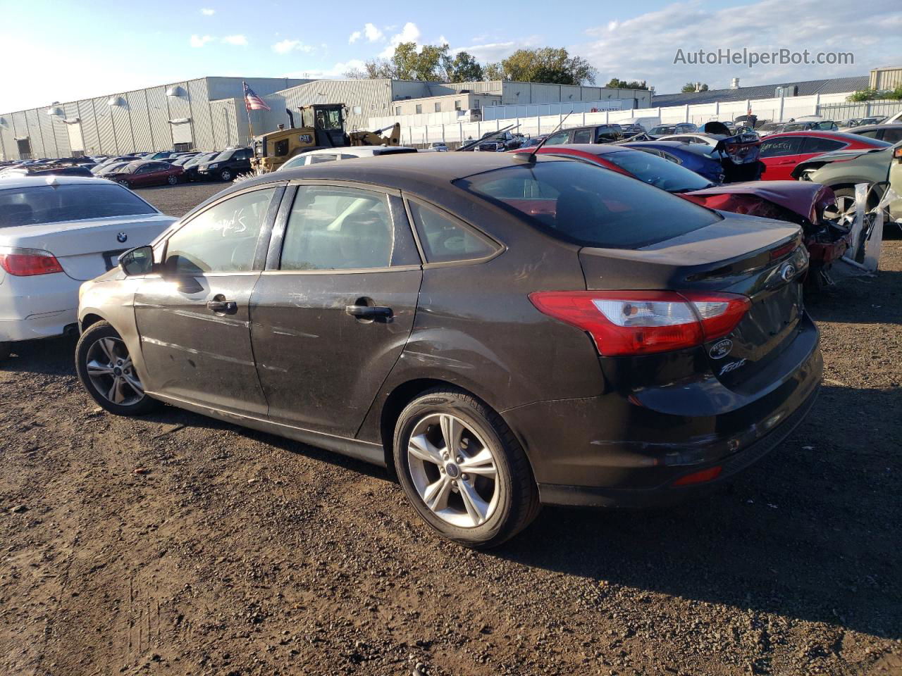 2013 Ford Focus Se Black vin: 1FADP3F2XDL299594