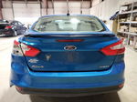 2013 Ford Focus Se Blue vin: 1FADP3F2XDL331847