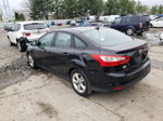 2013 Ford Focus Se Black vin: 1FADP3F2XDL333422