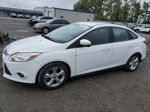 2013 Ford Focus Se White vin: 1FADP3F2XDL340760