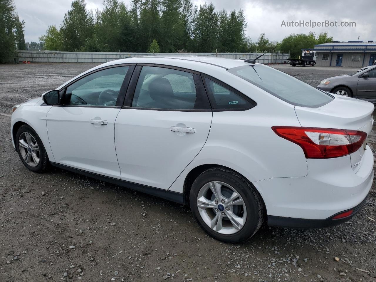 2013 Ford Focus Se White vin: 1FADP3F2XDL340760