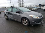 2014 Ford Focus Se Gray vin: 1FADP3F2XEL112436