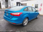 2014 Ford Focus Se Blue vin: 1FADP3F2XEL121444