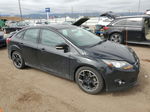 2014 Ford Focus Se Black vin: 1FADP3F2XEL224024