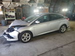 2014 Ford Focus Se Silver vin: 1FADP3F2XEL335818