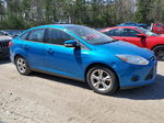 2014 Ford Focus Se Blue vin: 1FADP3F2XEL358810