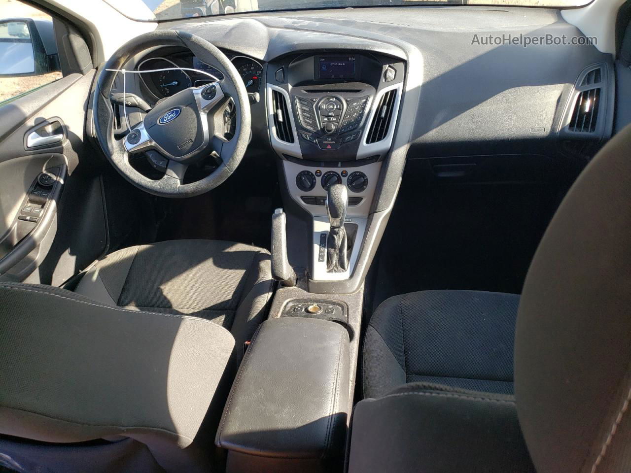 2014 Ford Focus Se Серебряный vin: 1FADP3F2XEL363070