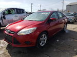 2014 Ford Focus Se Red vin: 1FADP3F2XEL396974