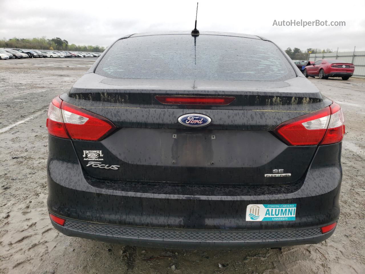 2014 Ford Focus Se Черный vin: 1FADP3F2XEL410078