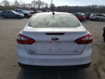 2014 Ford Focus Se White vin: 1FADP3F2XEL427480