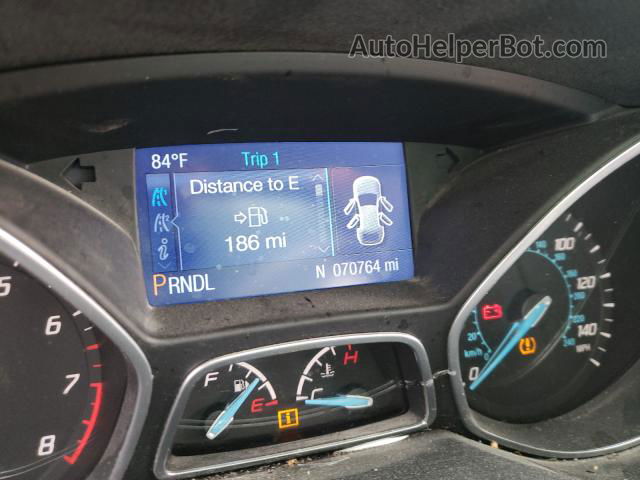 2014 Ford Focus Se Gray vin: 1FADP3F2XEL430430