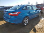 2014 Ford Focus Se Blue vin: 1FADP3F2XEL440830