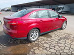 2015 Ford Focus Se Красный vin: 1FADP3F2XFL241696