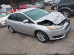 2015 Ford Focus Se Silver vin: 1FADP3F2XFL256103