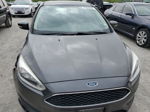 2015 Ford Focus Se Gray vin: 1FADP3F2XFL383904