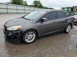 2016 Ford Focus Se Gray vin: 1FADP3F2XGL273758