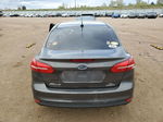 2016 Ford Focus Se Gray vin: 1FADP3F2XGL298918